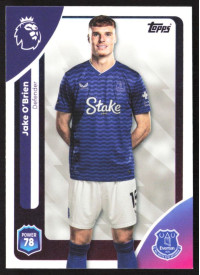 Jake O’Brien, Kartička, Topps Premier League Debute Edition 2026, BASE