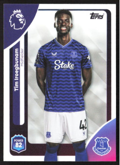Tim Iroegbunam, Kartička, Topps Premier League Debute Edition 2026, BASE