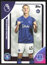 Harrison Armstrong, Kartička, Topps Premier League Debute Edition 2026, BASE