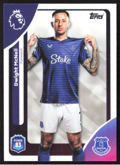 Dwight McNeil, Kartička, Topps Premier League Debute Edition 2026, BASE