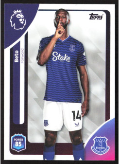 Beto, Kartička, Topps Premier League Debute Edition 2026, BASE