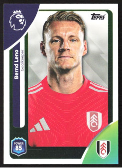 Bernd Leno, Kartička, Topps Premier League Debute Edition 2026, BASE