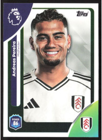 Andreas Pereira, Kartička, Topps Premier League Debute Edition 2026, BASE