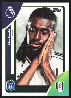 Alex Iwobi, Kartička, Topps Premier League Debute Edition 2026, BASE
