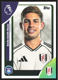 Emile Smith Rowe, Kartička, Topps Premier League Debute Edition 2026, BASE