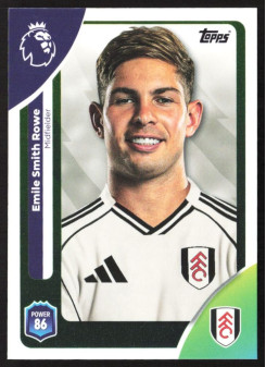 Emile Smith Rowe, Kartička, Topps Premier League Debute Edition 2026, BASE