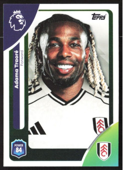 Adama Traoré, Kartička, Topps Premier League Debute Edition 2026, BASE