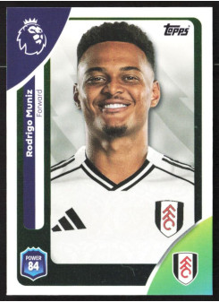 Rodrigo Muniz, Kartička, Topps Premier League Debute Edition 2026, BASE