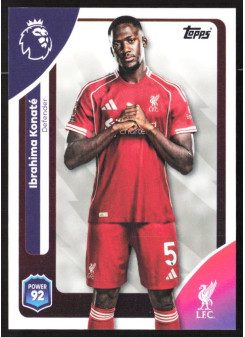 Ibrahima Konaté, Kartička, Topps Premier League Debute Edition 2026, BASE