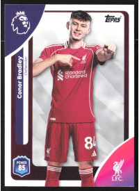 Conor Bradley, Kartička, Topps Premier League Debute Edition 2026, BASE