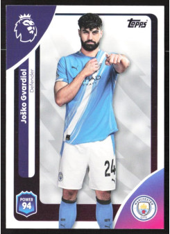 Joško Gvardiol, Kartička, Topps Premier League Debute Edition 2026, INSERT