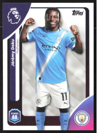 Jérémy Doku, Kartička, Topps Premier League Debute Edition 2026, BASE