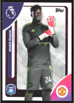 André Onana, Card, Topps Premier League Debute Edition 2026, BASE