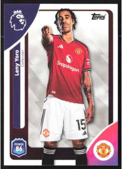 Leny Yoro, Kartička, Topps Premier League Debute Edition 2026, BASE