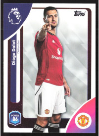 Diogo Dalot, Card, Topps Premier League Debute Edition 2026, BASE