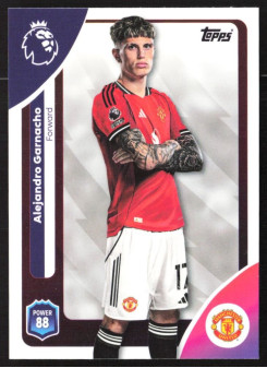 Alejandro Garnacho, Card, Topps Premier League Debute Edition 2026, BASE