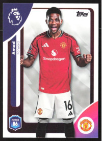 Amad, Kartička, Topps Premier League Debute Edition 2026, BASE