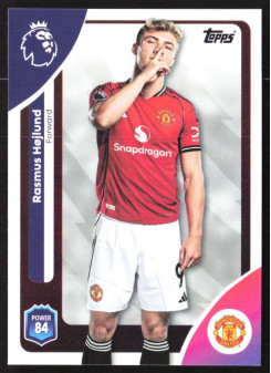 Rasmus Højlund, Card, Topps Premier League Debute Edition 2026, BASE