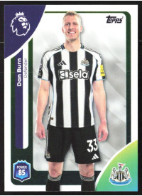 Dan Burn, Kartička, Topps Premier League Debute Edition 2026, BASE