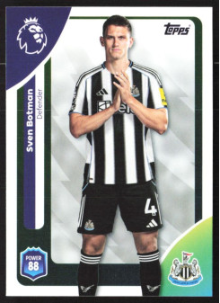 Sven Botman, Kartička, Topps Premier League Debute Edition 2026, BASE