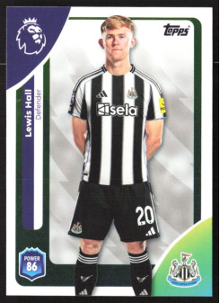 Lewis Hall, Kartička, Topps Premier League Debute Edition 2026, BASE