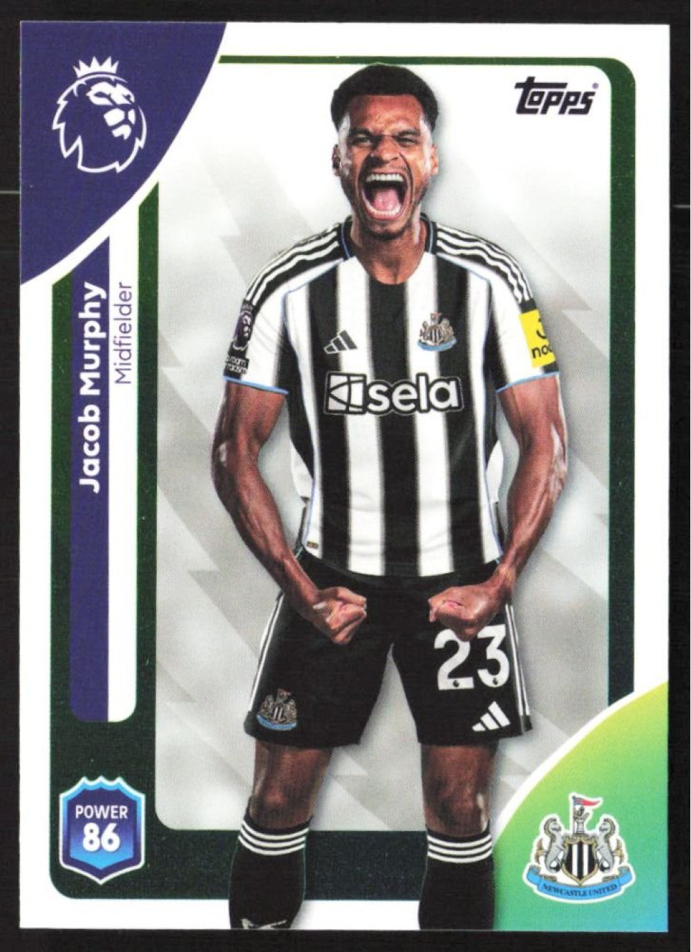 Jacob Murphy, Card, Topps Premier League Debute Edition 2026, BASE