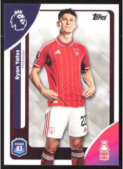 Ryan Yates, Kartička, Topps Premier League Debute Edition 2026, BASE