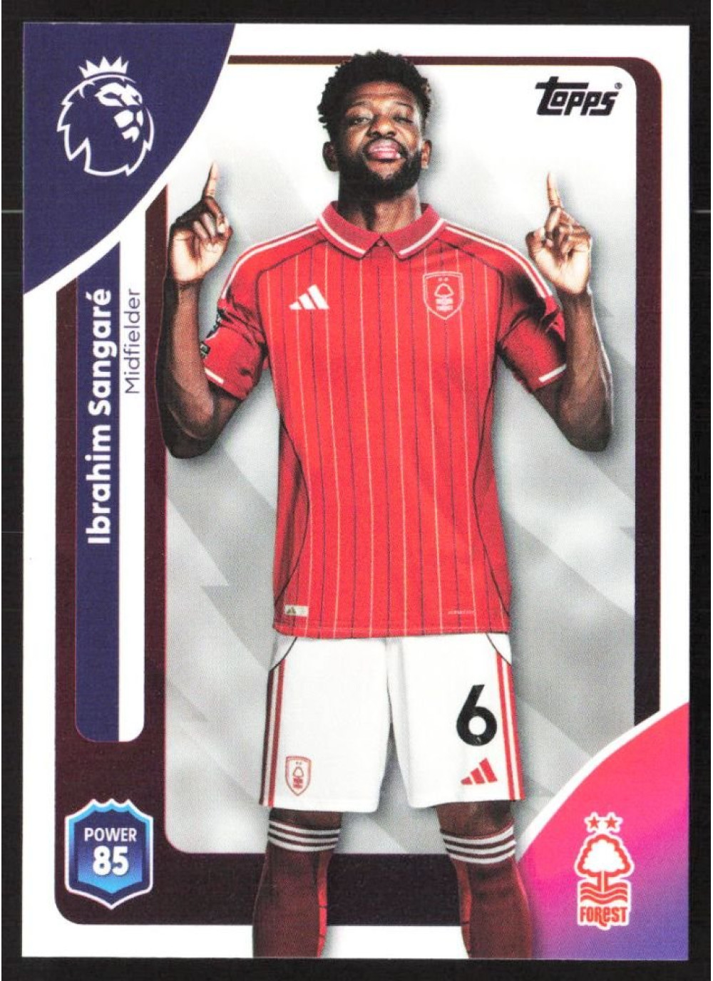 Ibrahim Sangaré, Card, Topps Premier League Debute Edition 2026, BASE
