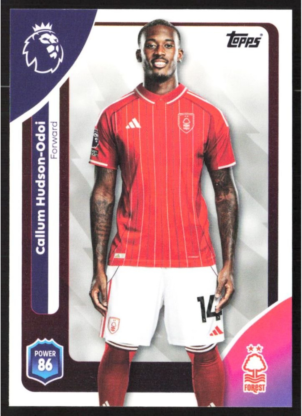 Callum Hudson-Odoi, Card, Topps Premier League Debute Edition 2026, BASE