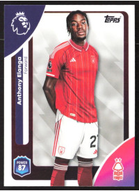Anthony Elanga, Kartička, Topps Premier League Debute Edition 2026, BASE