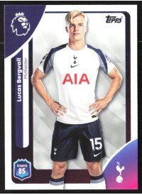 Lucas Bergvall, Kartička, Topps Premier League Debute Edition 2026, BASE