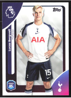 Lucas Bergvall, Kartička, Topps Premier League Debute Edition 2026, BASE