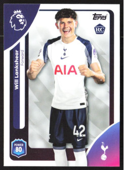Will Lankshear, Kartička, Topps Premier League Debute Edition 2026, BASE