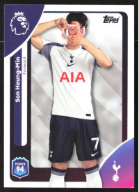 Son Heung-Min, Kartička, Topps Premier League Debute Edition 2026, BASE