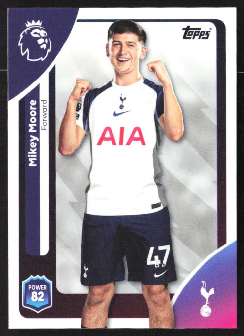 Mikey Moore, Card, Topps Premier League Debute Edition 2026, INSERT