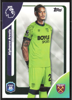 Alphonse Areola, Card, Topps Premier League Debute Edition 2026, BASE
