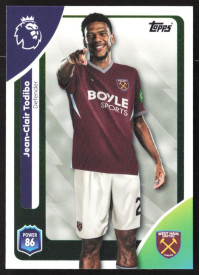 Jean-Clair Todibo, Card, Topps Premier League Debute Edition 2026, BASE