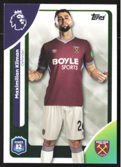 Maximilian Kilman, Kartička, Topps Premier League Debute Edition 2026, BASE