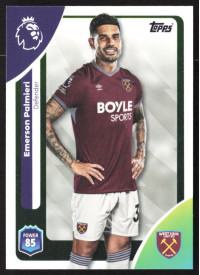 Emerson Palmieri, Kartička, Topps Premier League Debute Edition 2026, BASE