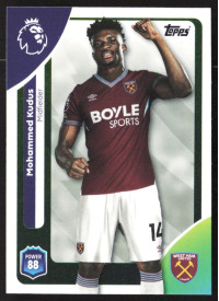 Mohammed Kudus, Kartička, Topps Premier League Debute Edition 2026, BASE