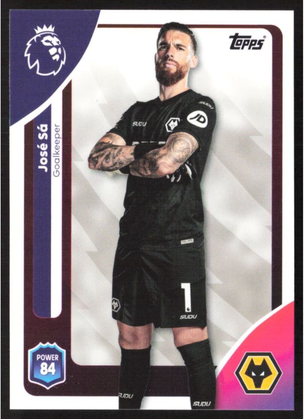 José Sá, Card, Topps Premier League Debute Edition 2026, BASE