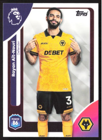 Rayan Aït-Nouri, Kartička, Topps Premier League Debute Edition 2026, BASE