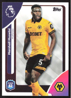Marshall Munetsi, Kartička, Topps Premier League Debute Edition 2026, BASE