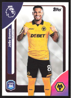 João Gomes, Kartička, Topps Premier League Debute Edition 2026, BASE