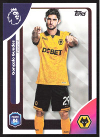 Gonçalo Guedes, Kartička, Topps Premier League Debute Edition 2026, BASE