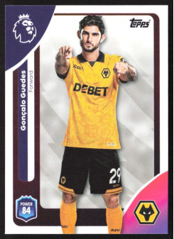 Gonçalo Guedes, Kartička, Topps Premier League Debute Edition 2026, BASE