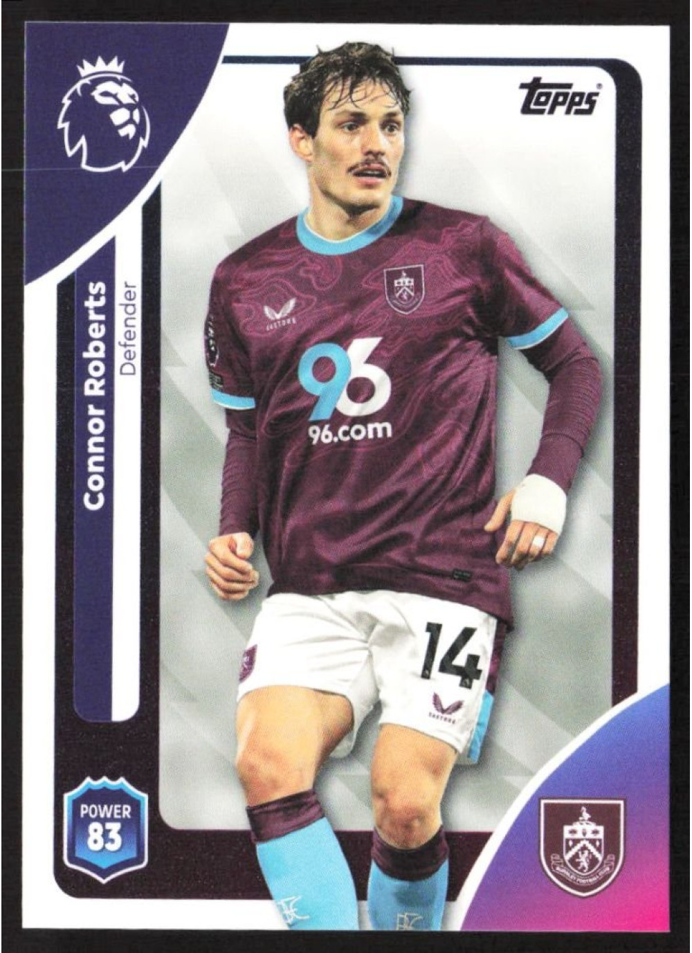 Connor Roberts, Card, Topps Premier League Debute Edition 2026, BASE