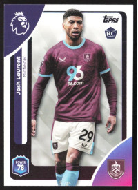 Josh Laurent, Kartička, Topps Premier League Debute Edition 2026, BASE