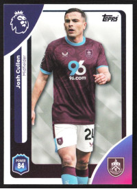 Josh Cullen, Kartička, Topps Premier League Debute Edition 2026, BASE
