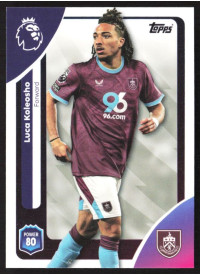 Luca Koleosho, Kartička, Topps Premier League Debute Edition 2026, BASE